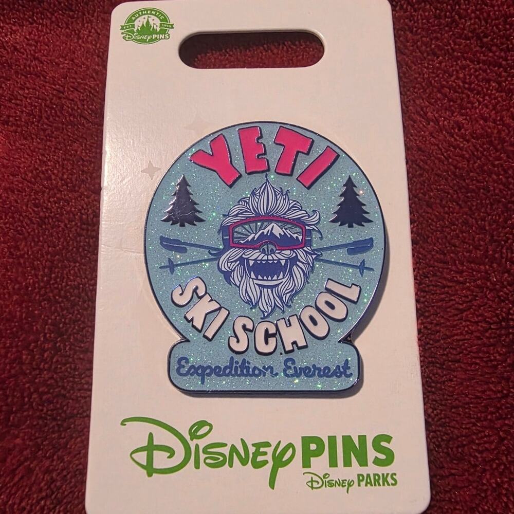 Disney Parks Pin Animal Kingdom Expedition Everest Yeti Ski School 2023 NWT